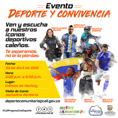 Deporte y Convivencia &Iacute;cono Deportivo "Jackeline Renteria"