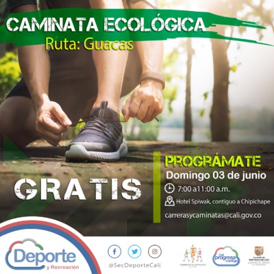 Caminata ruta ecol&oacute;gica
