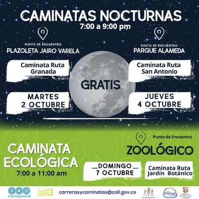 Caminata ecol&oacute;gica ruta Jard&iacute;n bot&aacute;nico