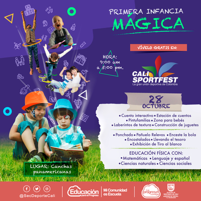 Primera Infancia M&aacute;gica - Cali SportFest 2018