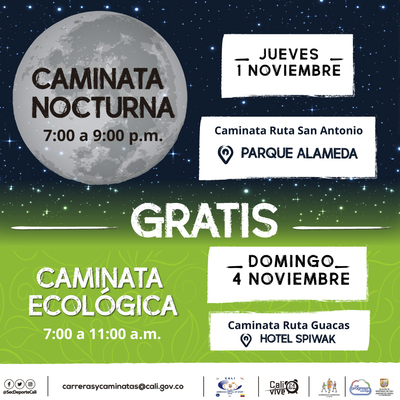 Caminata nocturna ruta San Antonio