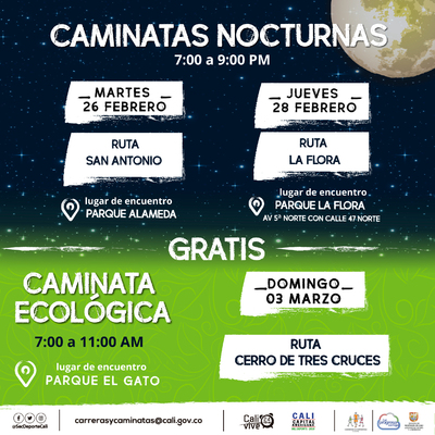Caminata comuna 2 Ruta La Flora