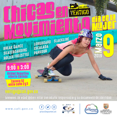 Chicas en movimiento - D&iacute;a de la mujer