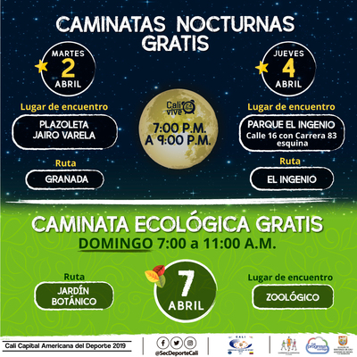 Caminata nocturna ruta Granada