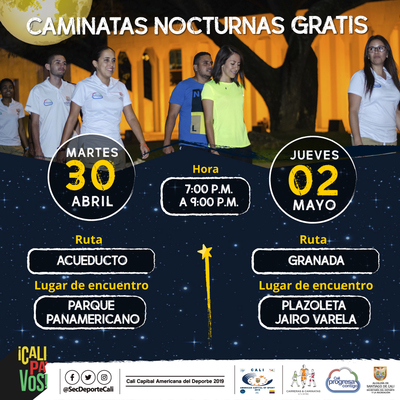 Caminata nocturna ruta Acueducto