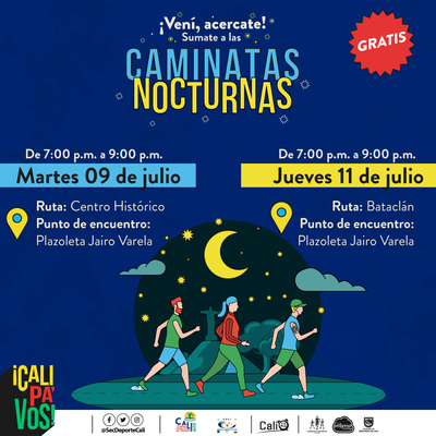 Caminata nocturna ruta Batacl&aacute;n  A tu ritmo