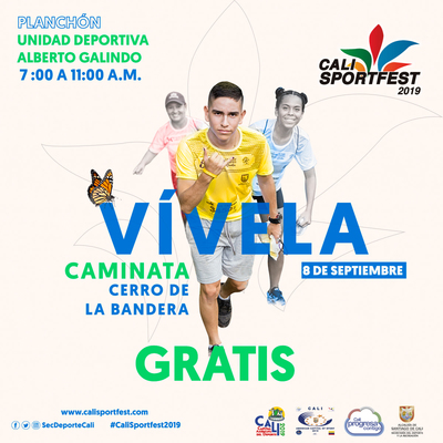 Caminata ruta Cerro de La Bandera - Cali SportFest2019