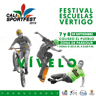 Festival Escuelas V&eacute;rtigo - Cali SportFest2019