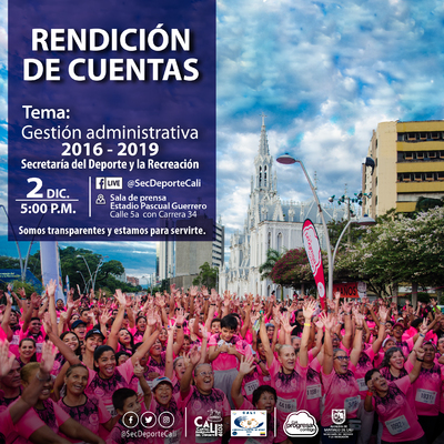 Rendici&oacute;n de cuentas Gesti&oacute;n administrativa 2016-2019