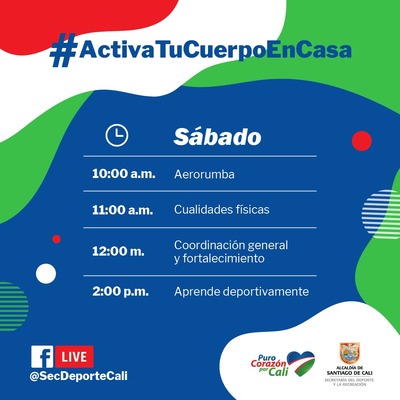 Activa tu cuerpo en casa