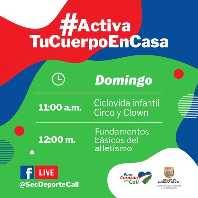 Activa tu cuerpo en casa