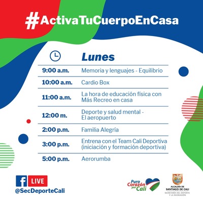 Activa tu cuerpo en casa