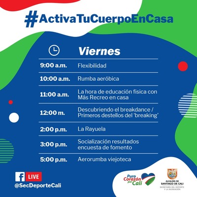 Activa tu cuerpo en casa