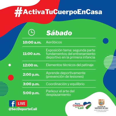Activa tu cuerpo en casa