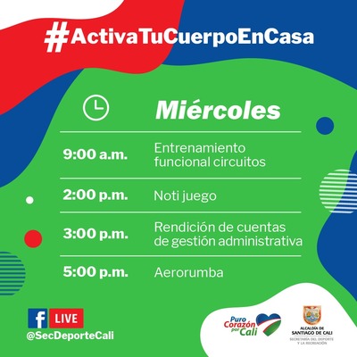 Activa tu cuerpo en casa