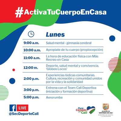 Activa tu cuerpo en casa