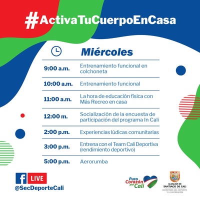 Activa tu cuerpo en casa