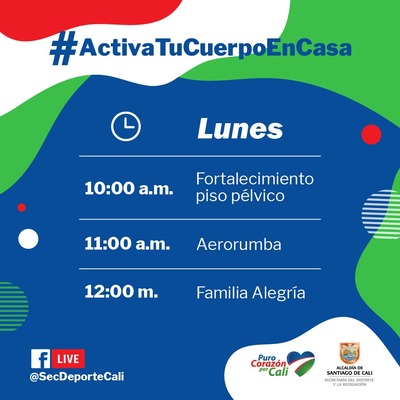 Activa tu cuerpo en casa