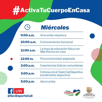 Activa tu cuerpo en casa