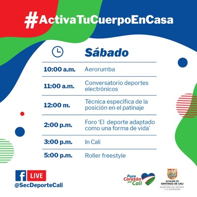 Activa tu cuerpo en casa