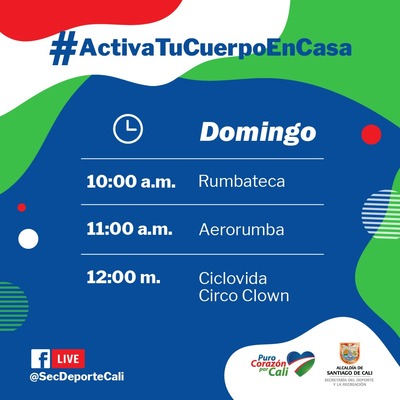 Activa tu cuerpo en casa