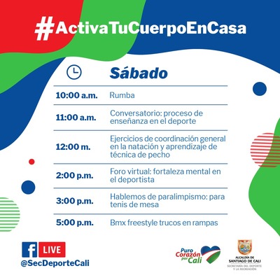 Activa tu cuerpo en casa
