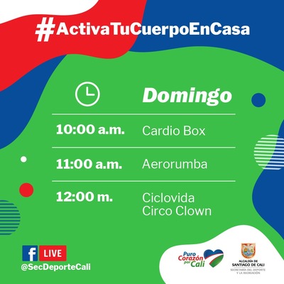Activa tu cuerpo en casa