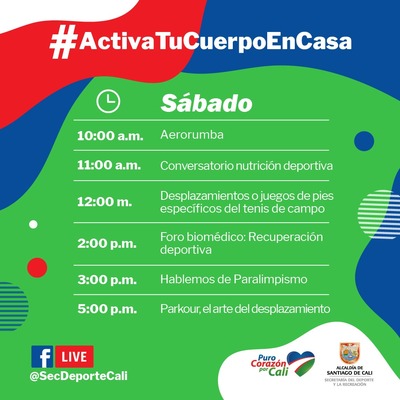 Activa tu cuerpo en casa