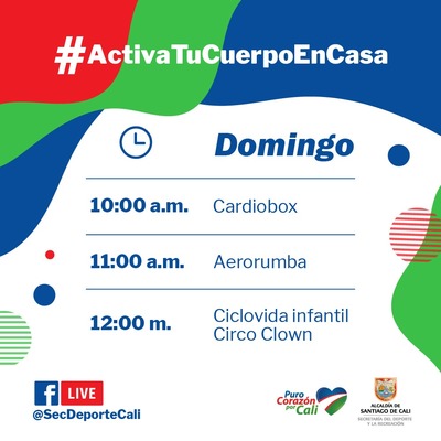 Activa tu cuerpo en casa