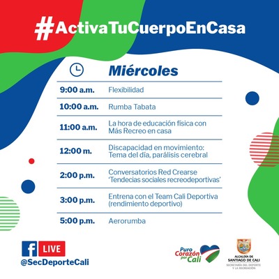 Activa tu cuerpo en casa