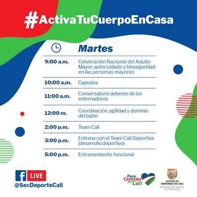 Activa tu cuerpo en casa
