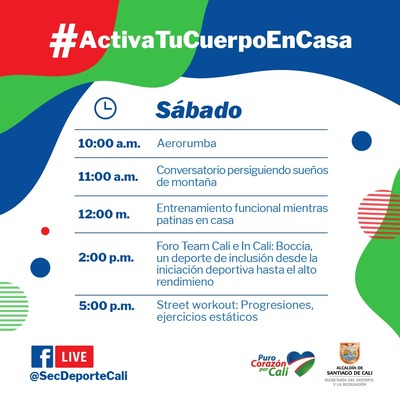 Activa tu cuerpo en casa