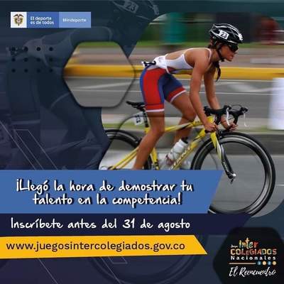 Inscripciones Juegos Intercolegiados Nacionales 2021