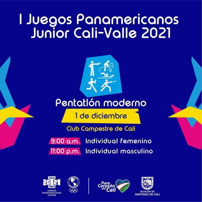 Pentatl&oacute;n Moderno - I Juegos Panamericanos Junior Cali - Valle 2021