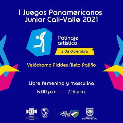 Patinaje Art&iacute;stico - I Juegos Panamericanos Junior Cali - Valle 2021