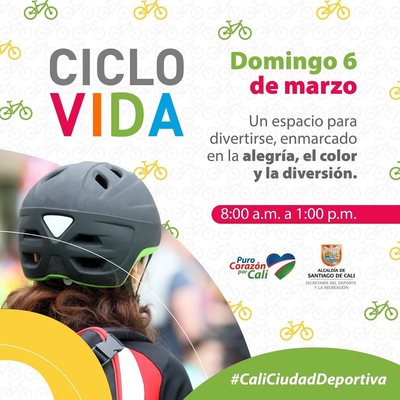 Ciclovida -  Alegr&iacute;a, Color y Diversi&oacute;n