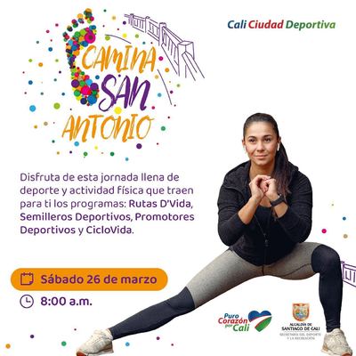 Inscr&iacute;bete al ciclopaseo y camina San Antonio