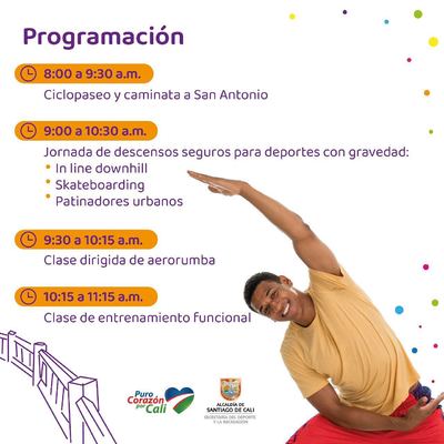 Programaci&oacute;n ciclopaseo y camina San Antonio