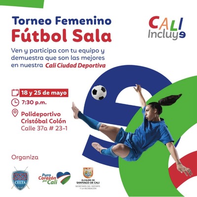 Torneo femenino de f&uacute;tbol sala