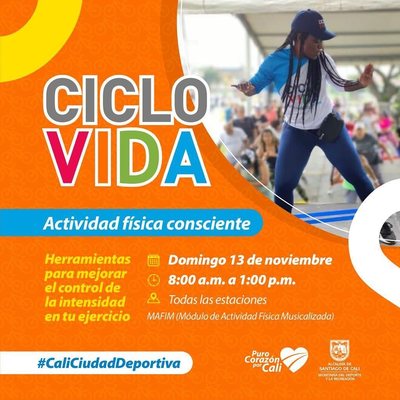 Ciclovida actividad f&iacute;sica consciente 