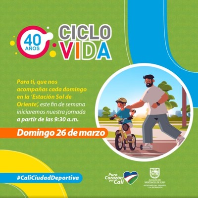 Ciclovida - 40 a&ntilde;os -