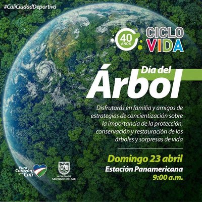 Ciclovida - 40 a&ntilde;os -  D&iacute;a del &Aacute;rbol