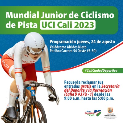 Mundial Junior Ciclismo de pista UCI Cali 2023