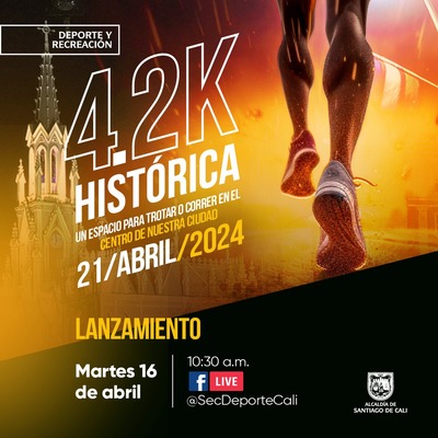 Lanzamiento de la carrera 4.2K Hist&oacute;rica