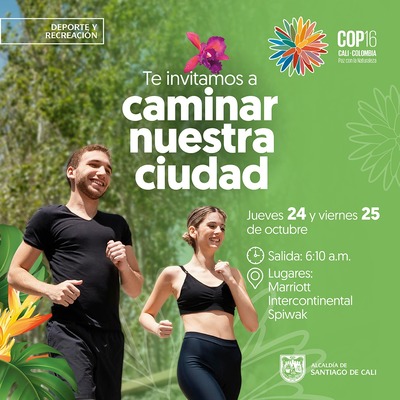 Te invitamos a CAMINAR NUESTRA CIUDAD