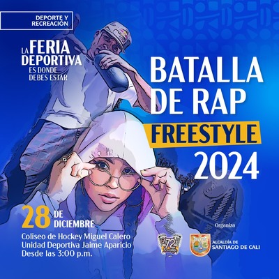 La Feria deportiva es donde debes estar - Batalla de RAP Freestyle 2024