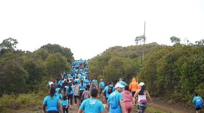 Cali madrug&oacute; y se goz&oacute; el bello paisaje de la Carrera 4.2K El Morro R&iacute;o Mel&eacute;ndez 11