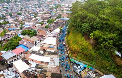 Cali madrug&oacute; y se goz&oacute; el bello paisaje de la Carrera 4.2K El Morro R&iacute;o Mel&eacute;ndez 21