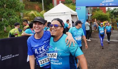 Cali madrug&oacute; y se goz&oacute; el bello paisaje de la Carrera 4.2K El Morro R&iacute;o Mel&eacute;ndez 25