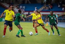 Colombia venci&oacute; a Zambia en f&uacute;tbol femenino en Cali Ciudad Deportiva